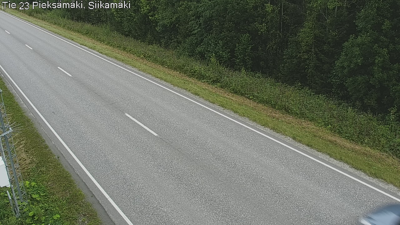 Weather Camera Image Väg 23 Pieksämäki, Siikamäki, Pieksämäki, Etelä-Savo