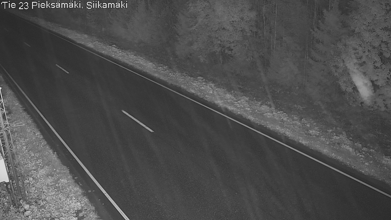Weather Camera Image Road 23 Pieksämäki, Siikamäki, Pieksämäki, Etelä-Savo