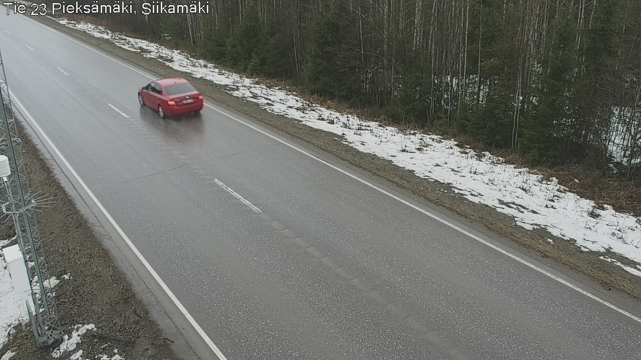 Weather Camera Image Road 23 Pieksämäki, Siikamäki, Pieksämäki, Etelä-Savo
