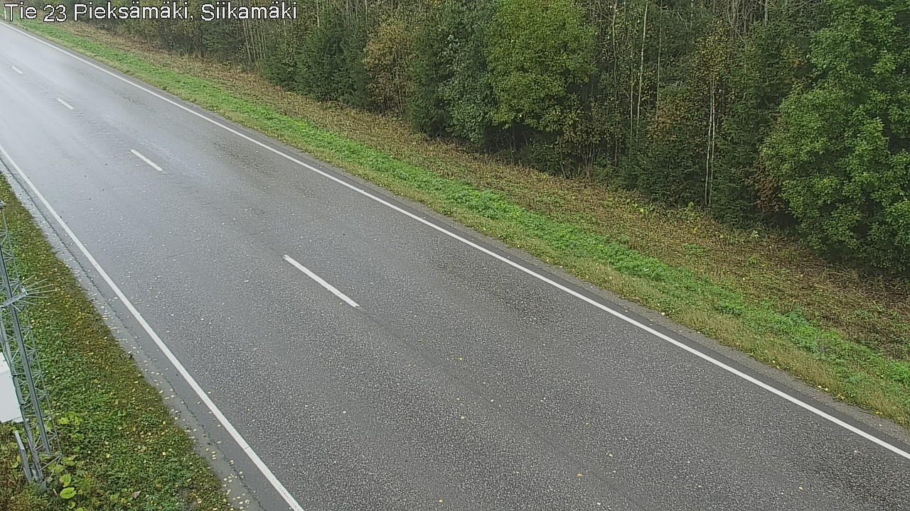 Weather Camera Image Road 23 Pieksämäki, Siikamäki, Pieksämäki, Etelä-Savo
