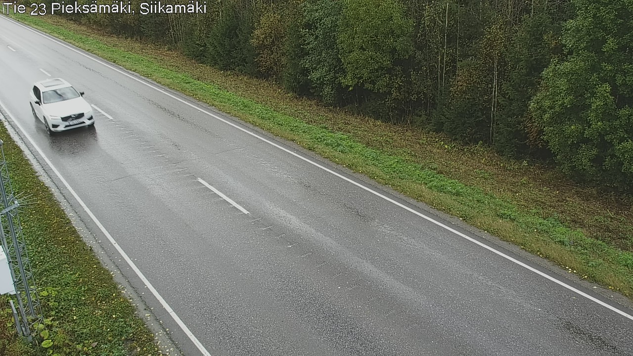 Weather Camera Image Road 23 Pieksämäki, Siikamäki, Pieksämäki, Etelä-Savo