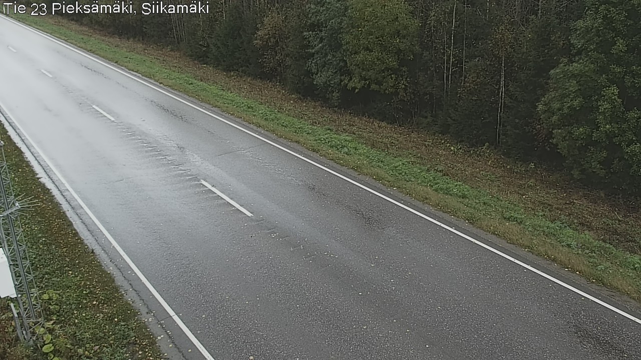 Weather Camera Image Road 23 Pieksämäki, Siikamäki, Pieksämäki, Etelä-Savo