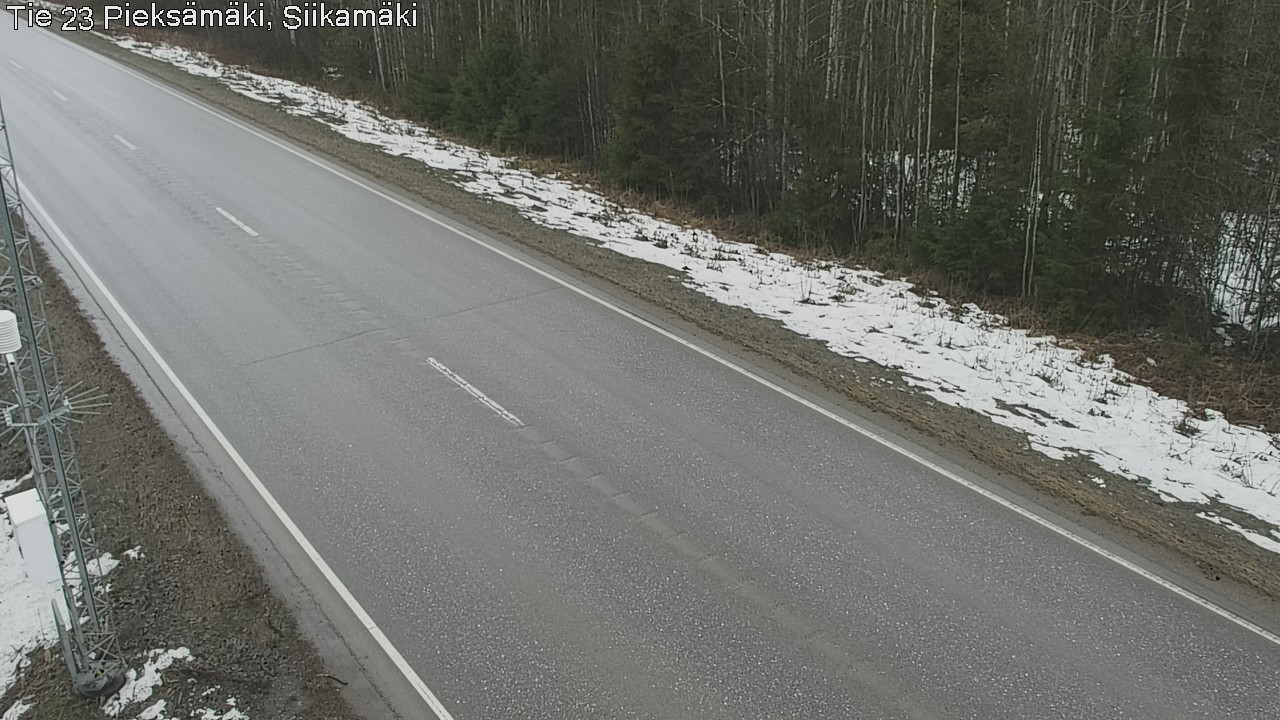 Weather Camera Image Road 23 Pieksämäki, Siikamäki, Pieksämäki, Etelä-Savo