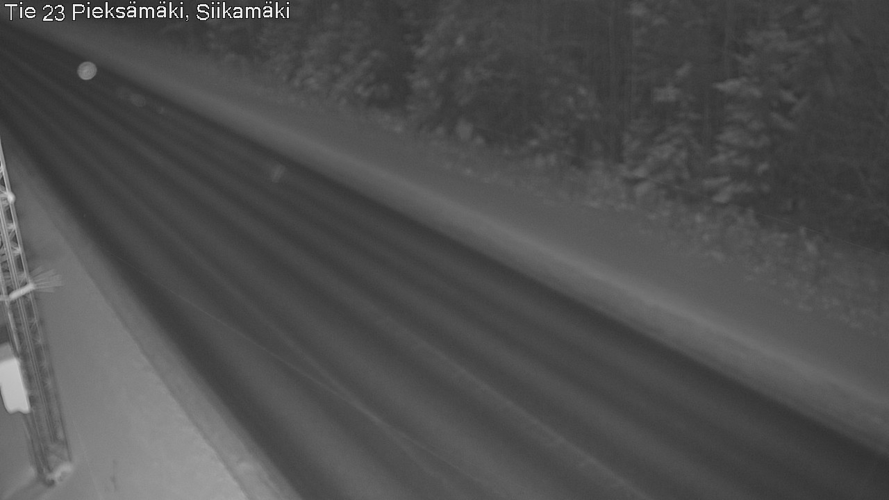 Weather Camera Image Väg 23 Pieksämäki, Siikamäki, Pieksämäki, Etelä-Savo