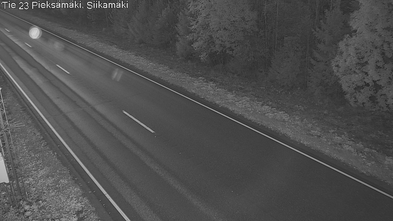 Weather Camera Image Road 23 Pieksämäki, Siikamäki, Pieksämäki, Etelä-Savo