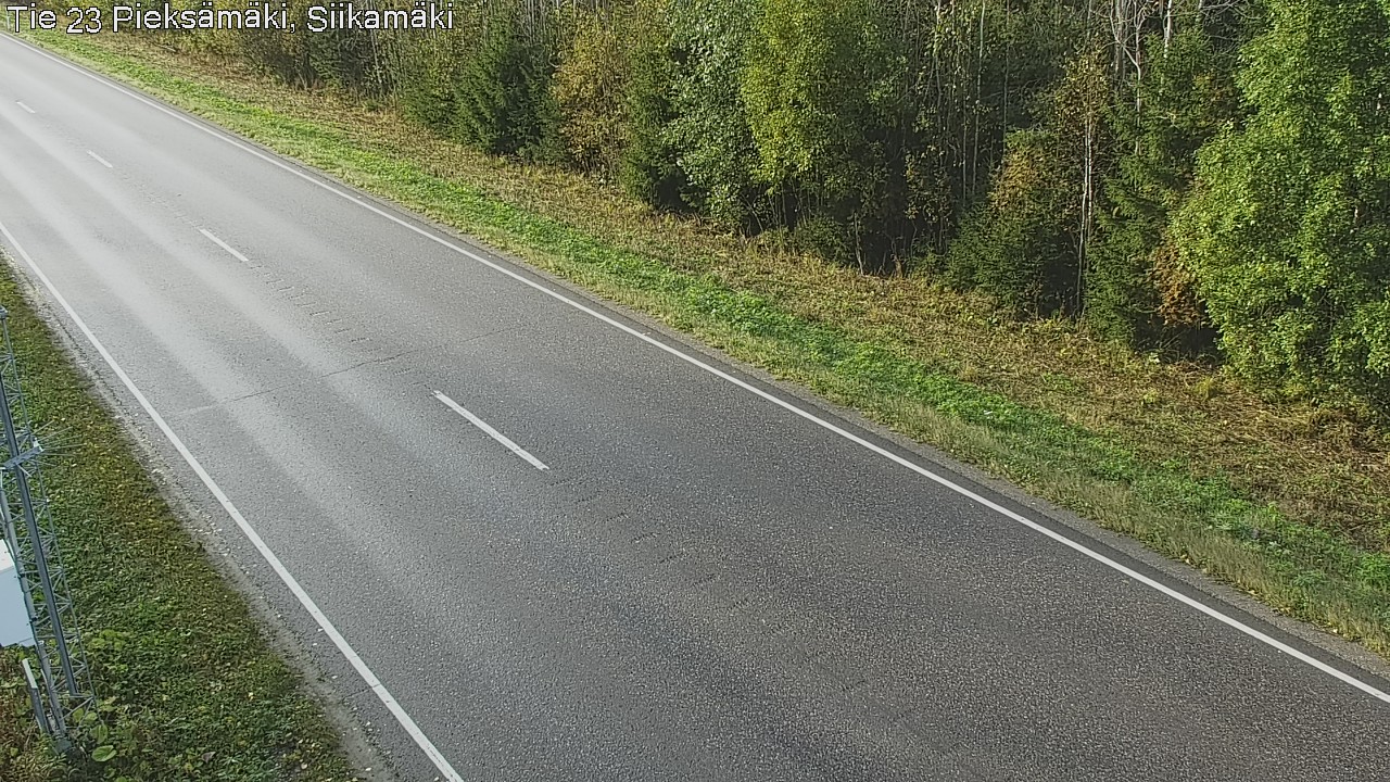 Weather Camera Image Road 23 Pieksämäki, Siikamäki, Pieksämäki, Etelä-Savo