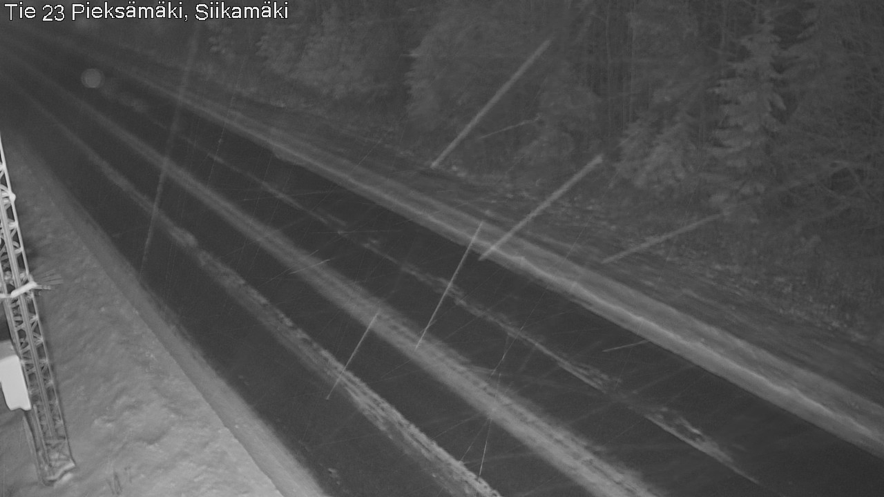 Weather Camera Image Väg 23 Pieksämäki, Siikamäki, Pieksämäki, Etelä-Savo
