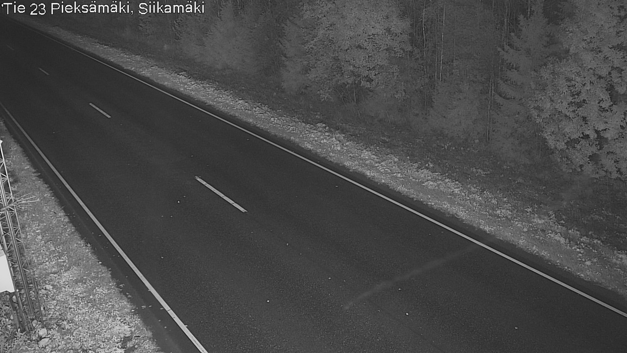 Weather Camera Image Road 23 Pieksämäki, Siikamäki, Pieksämäki, Etelä-Savo