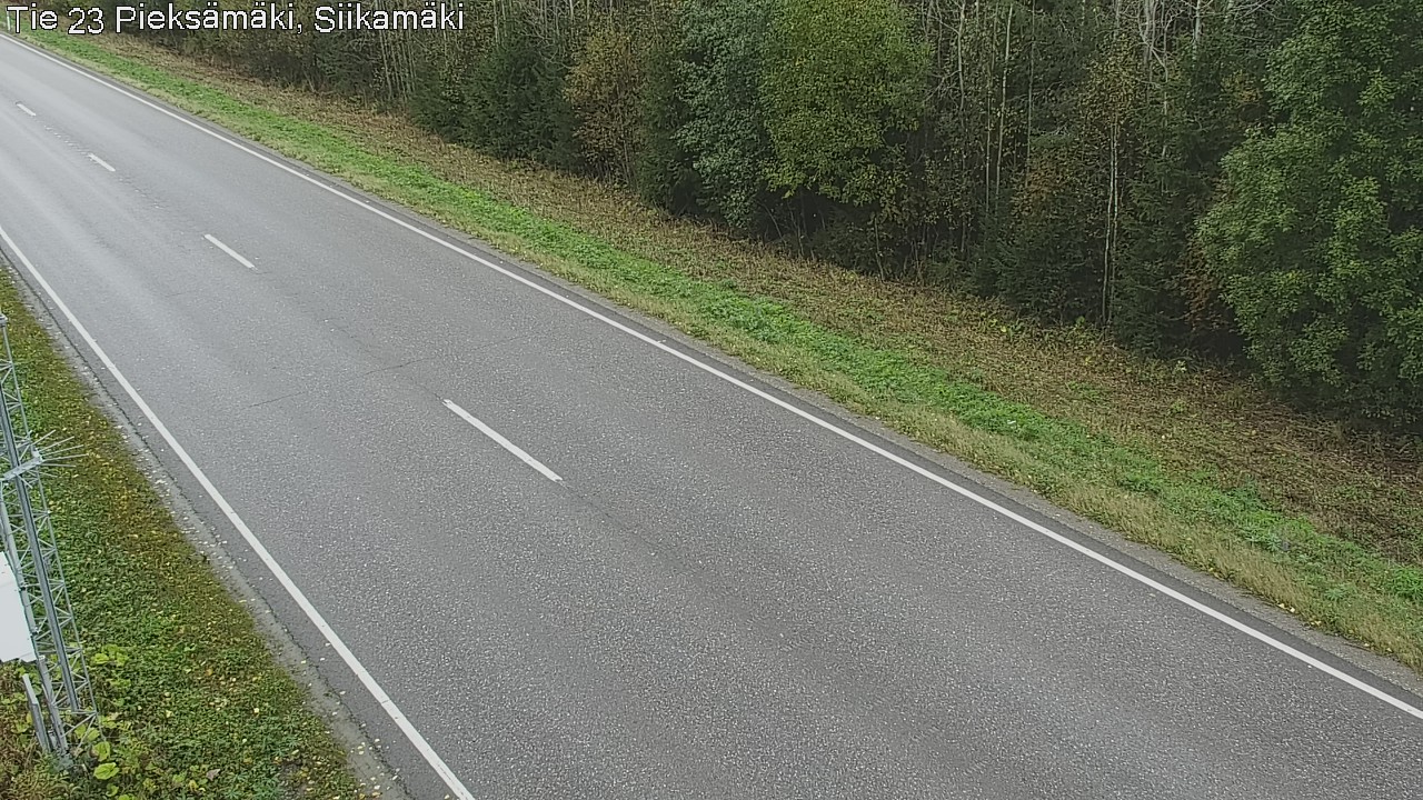 Weather Camera Image Road 23 Pieksämäki, Siikamäki, Pieksämäki, Etelä-Savo