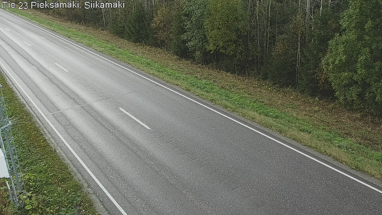 Weather Camera Image Road 23 Pieksämäki, Siikamäki, Pieksämäki, Etelä-Savo