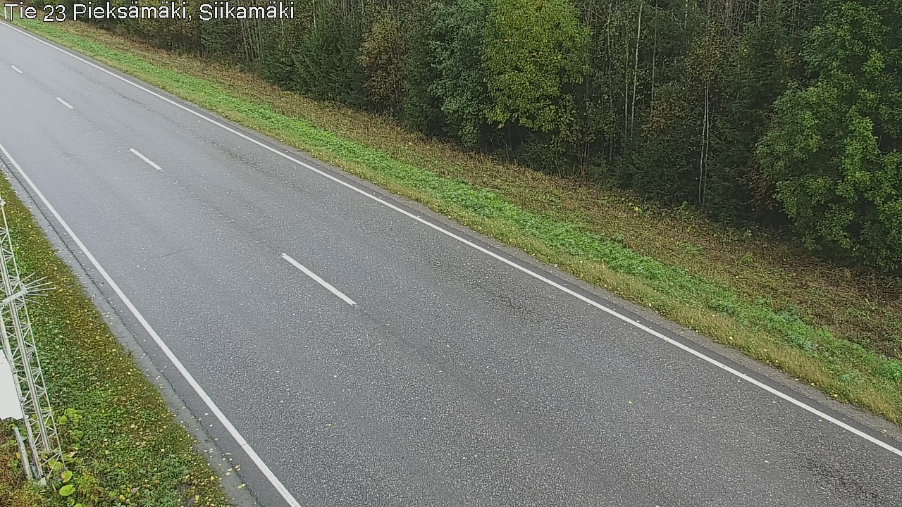Weather Camera Image Road 23 Pieksämäki, Siikamäki, Pieksämäki, Etelä-Savo