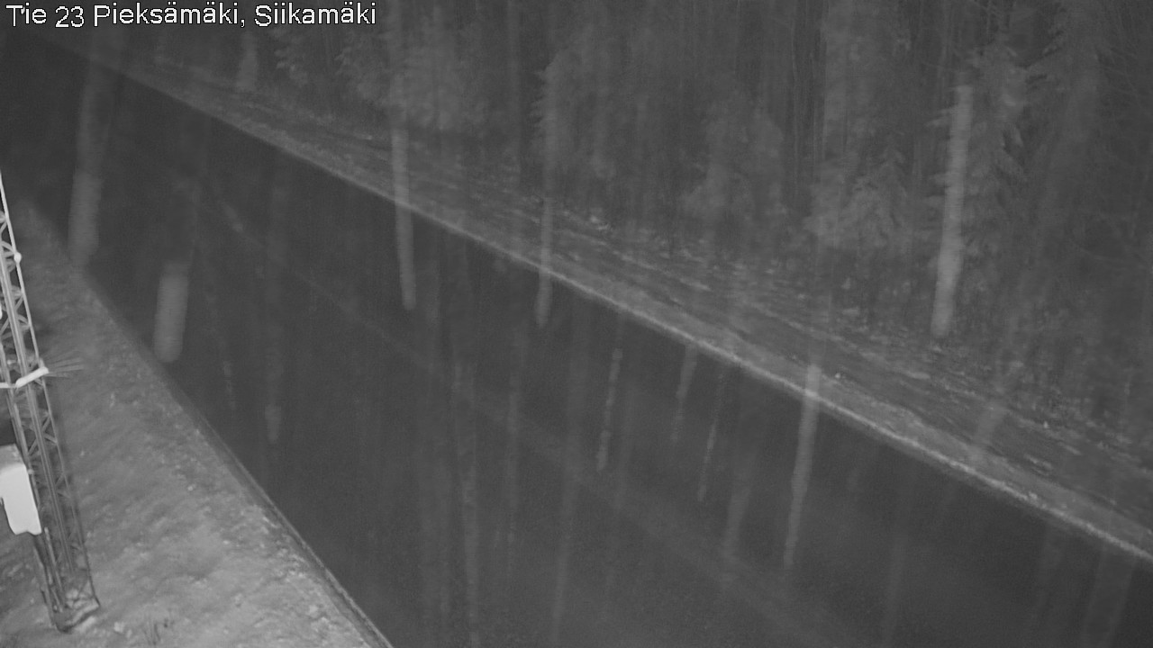 Weather Camera Image Väg 23 Pieksämäki, Siikamäki, Pieksämäki, Etelä-Savo