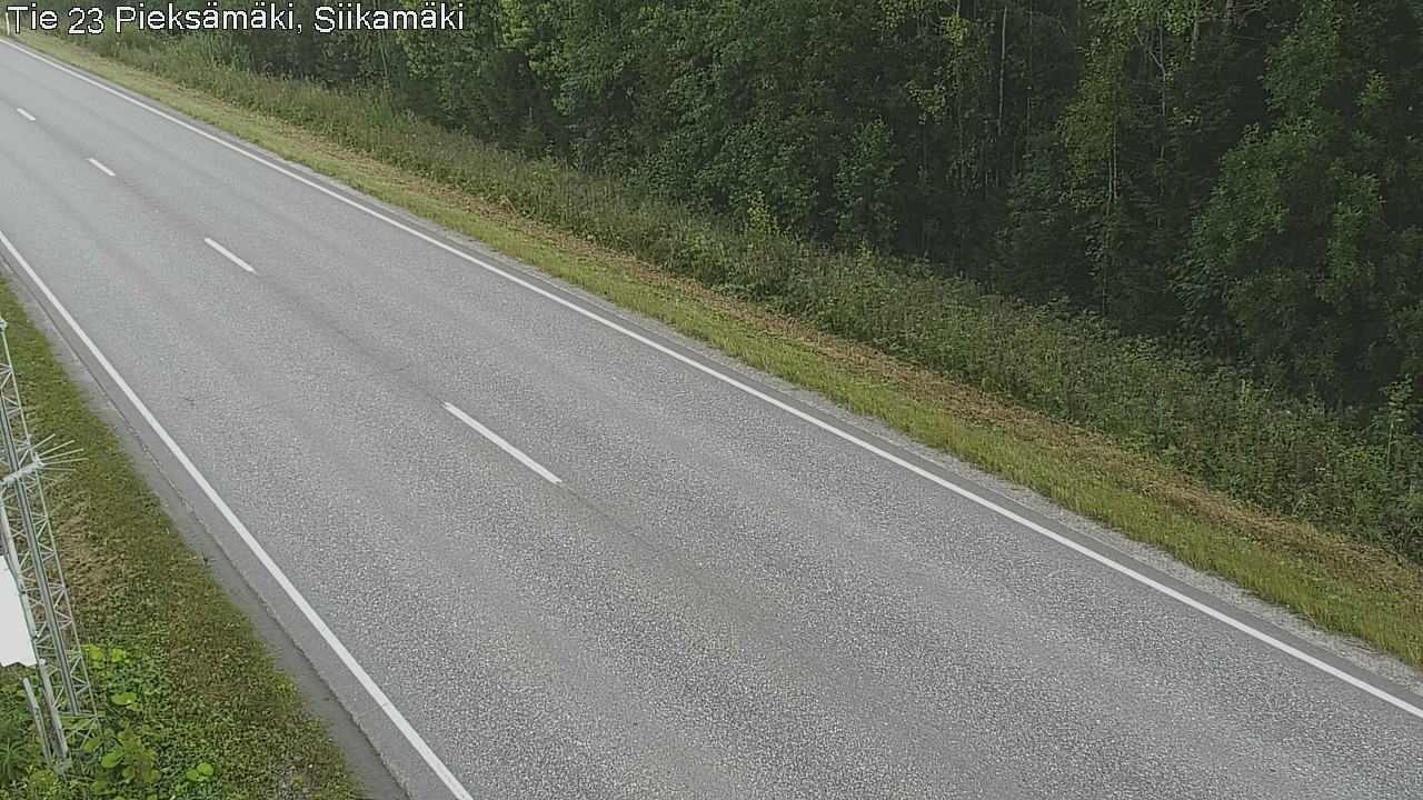 Weather Camera Image Road 23 Pieksämäki, Siikamäki, Pieksämäki, Etelä-Savo