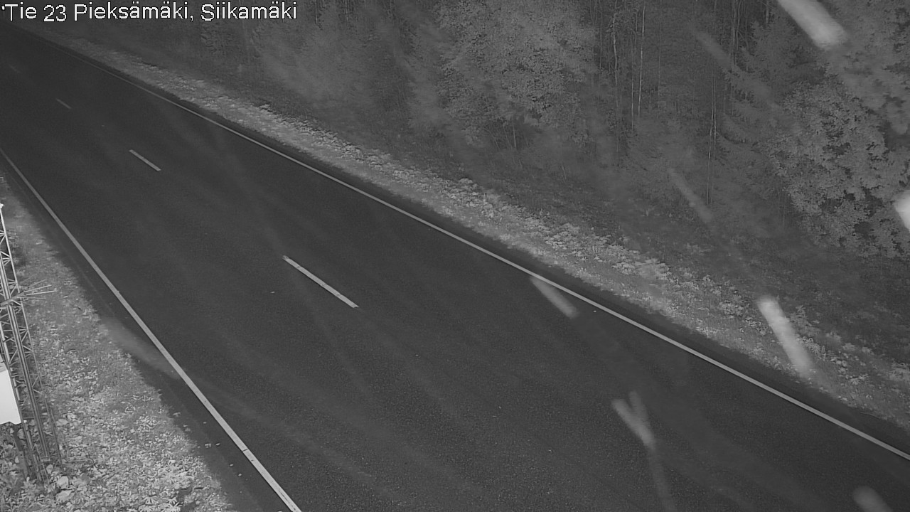 Weather Camera Image Road 23 Pieksämäki, Siikamäki, Pieksämäki, Etelä-Savo