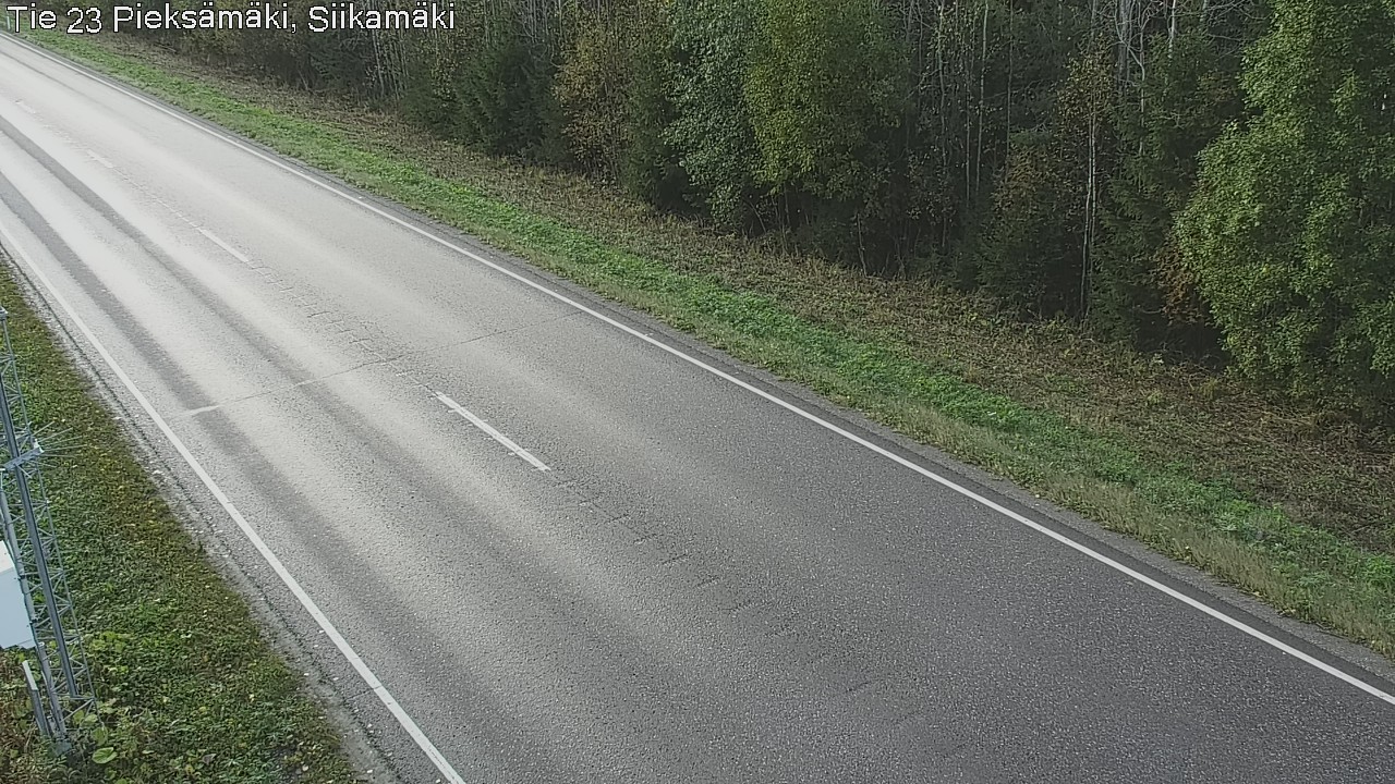 Weather Camera Image Road 23 Pieksämäki, Siikamäki, Pieksämäki, Etelä-Savo