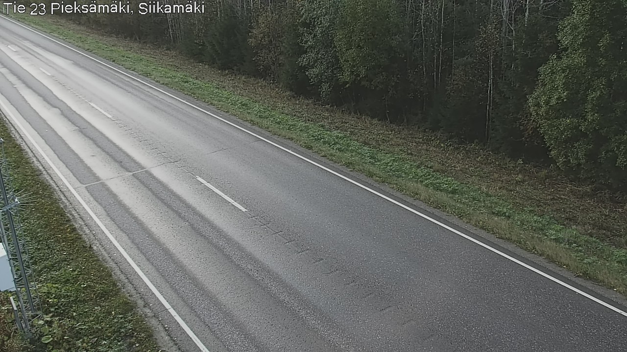 Weather Camera Image Road 23 Pieksämäki, Siikamäki, Pieksämäki, Etelä-Savo