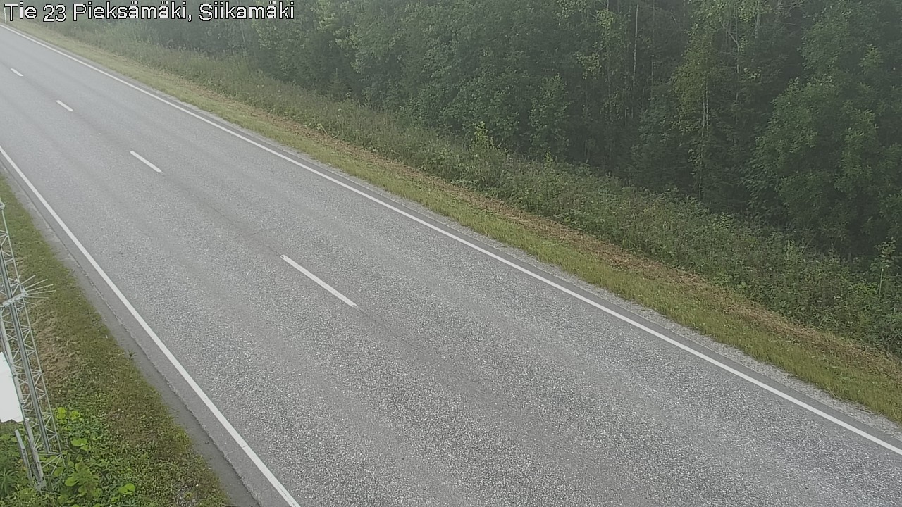 Weather Camera Image Road 23 Pieksämäki, Siikamäki, Pieksämäki, Etelä-Savo