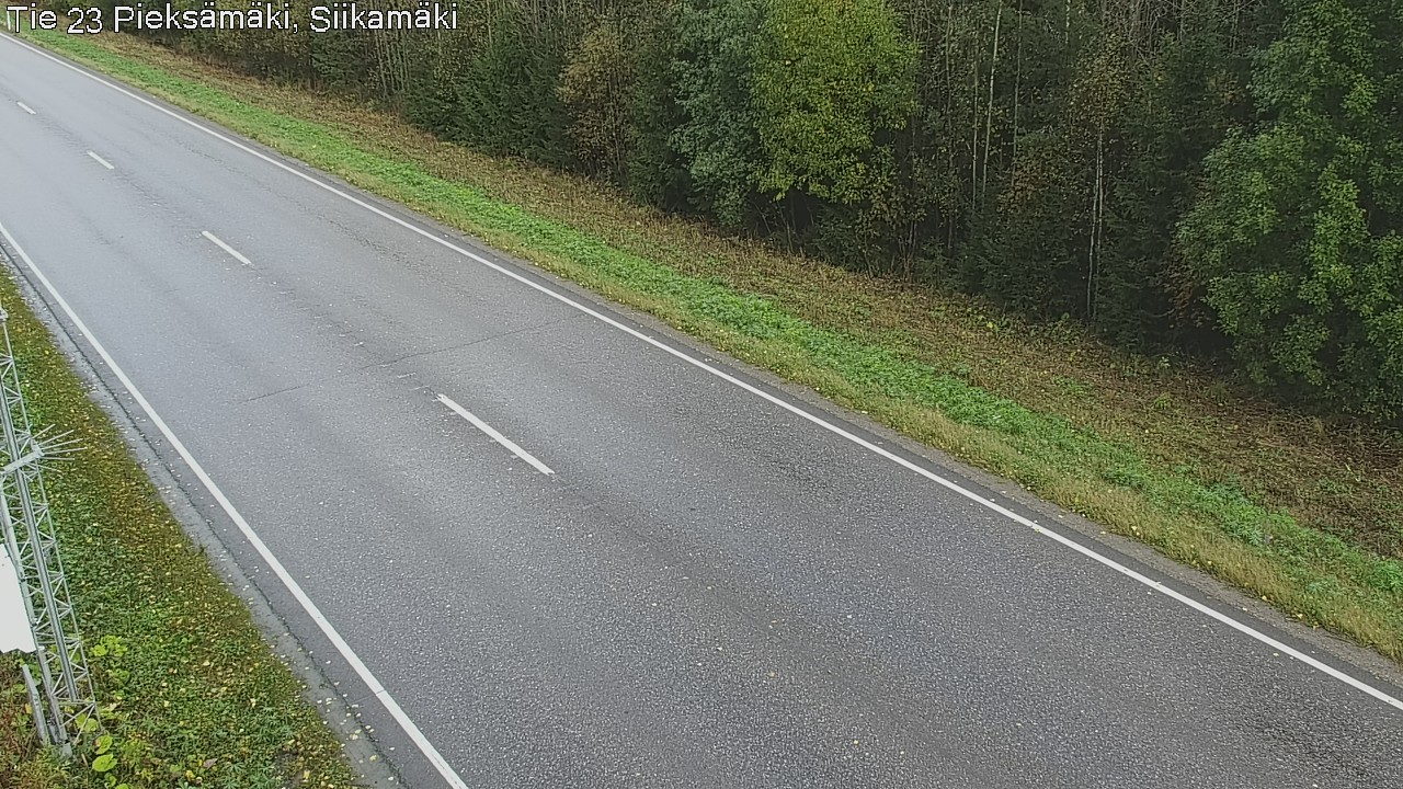 Weather Camera Image Road 23 Pieksämäki, Siikamäki, Pieksämäki, Etelä-Savo