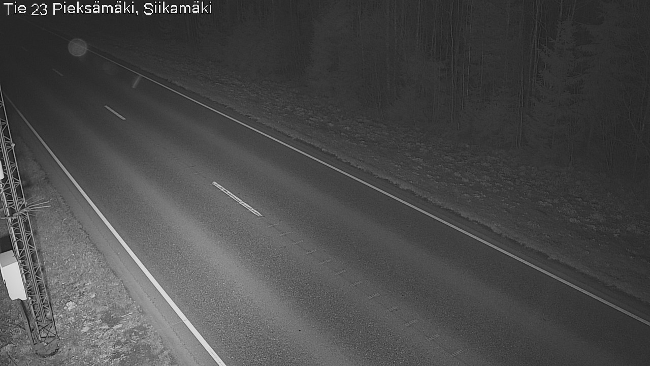 Weather Camera Image Road 23 Pieksämäki, Siikamäki, Pieksämäki, Etelä-Savo