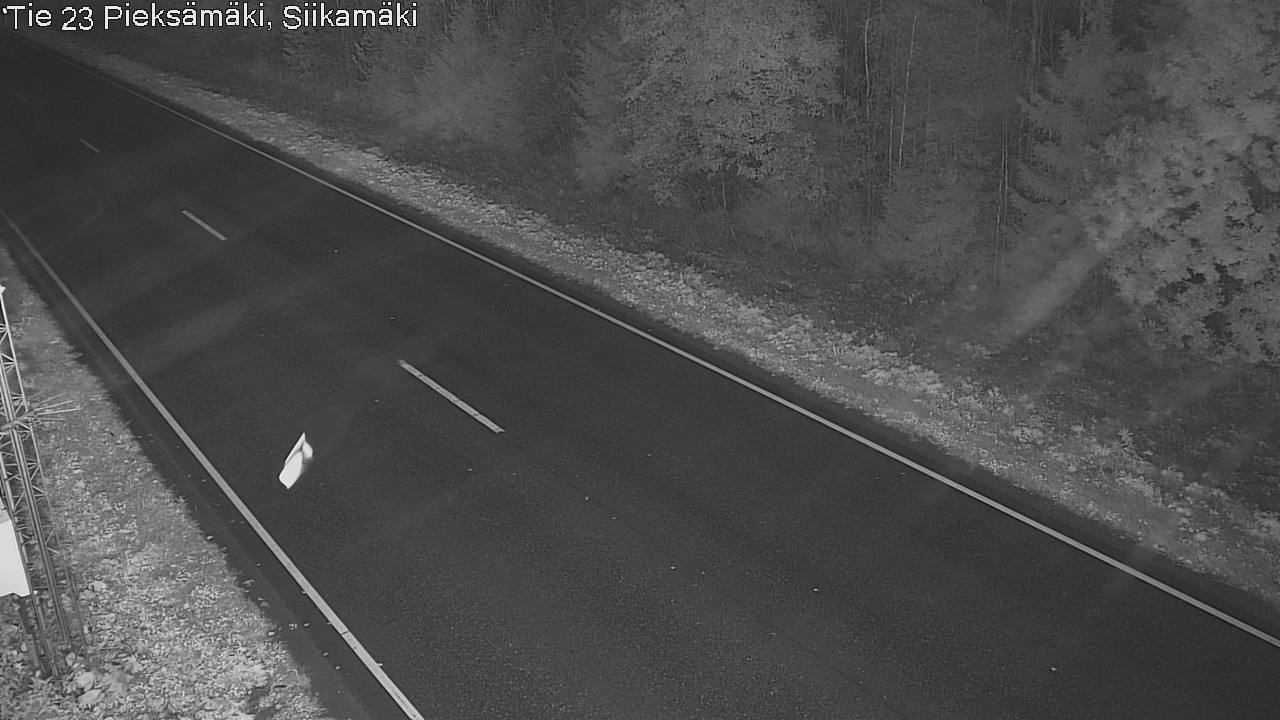 Weather Camera Image Road 23 Pieksämäki, Siikamäki, Pieksämäki, Etelä-Savo