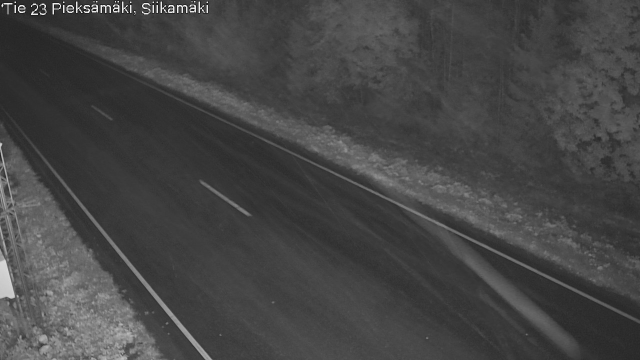 Weather Camera Image Road 23 Pieksämäki, Siikamäki, Pieksämäki, Etelä-Savo