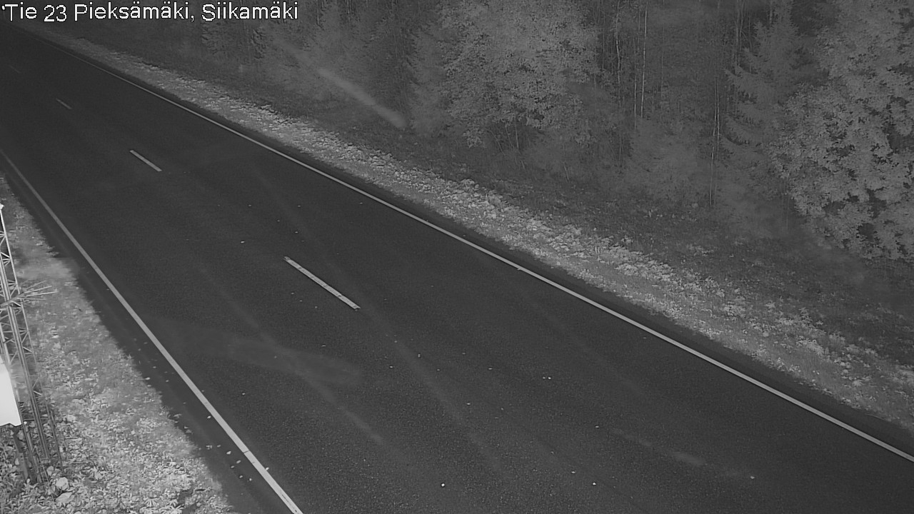 Weather Camera Image Road 23 Pieksämäki, Siikamäki, Pieksämäki, Etelä-Savo