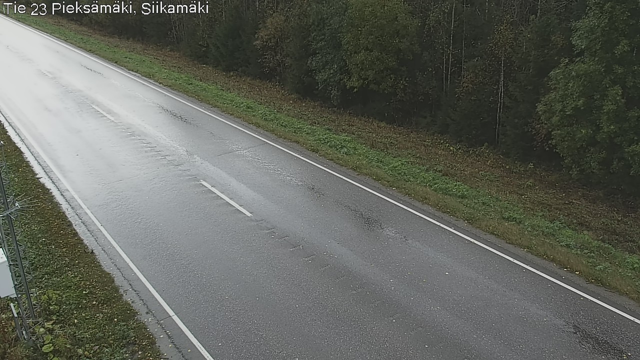Weather Camera Image Road 23 Pieksämäki, Siikamäki, Pieksämäki, Etelä-Savo