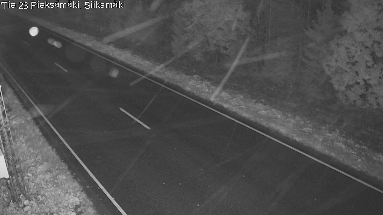 Weather Camera Image Road 23 Pieksämäki, Siikamäki, Pieksämäki, Etelä-Savo