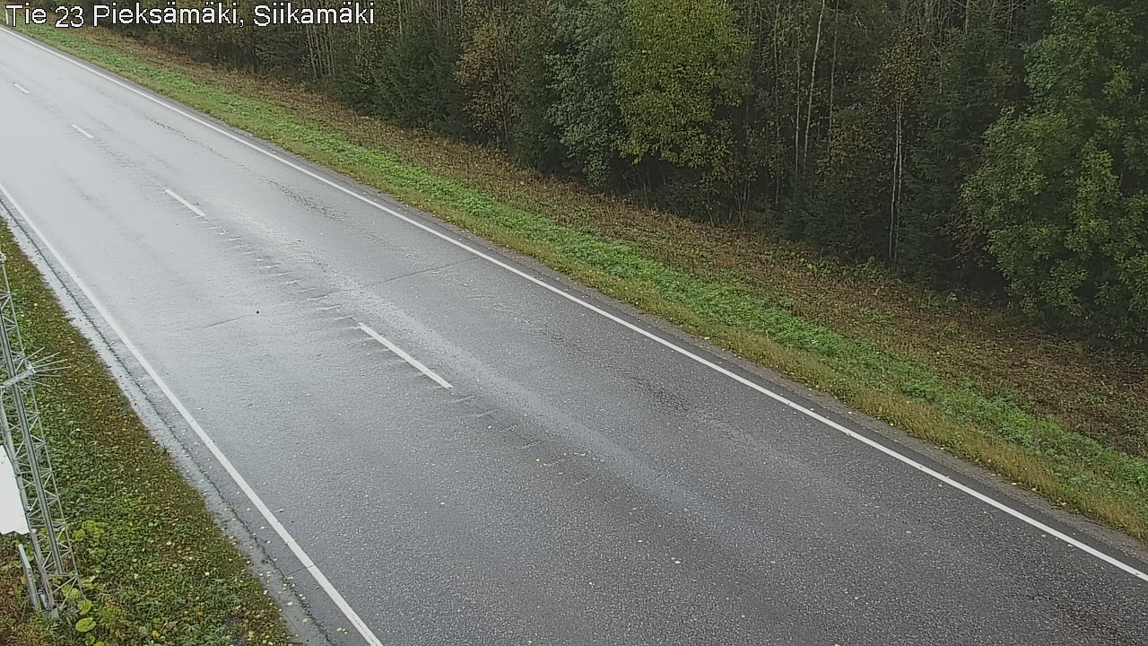Weather Camera Image Road 23 Pieksämäki, Siikamäki, Pieksämäki, Etelä-Savo