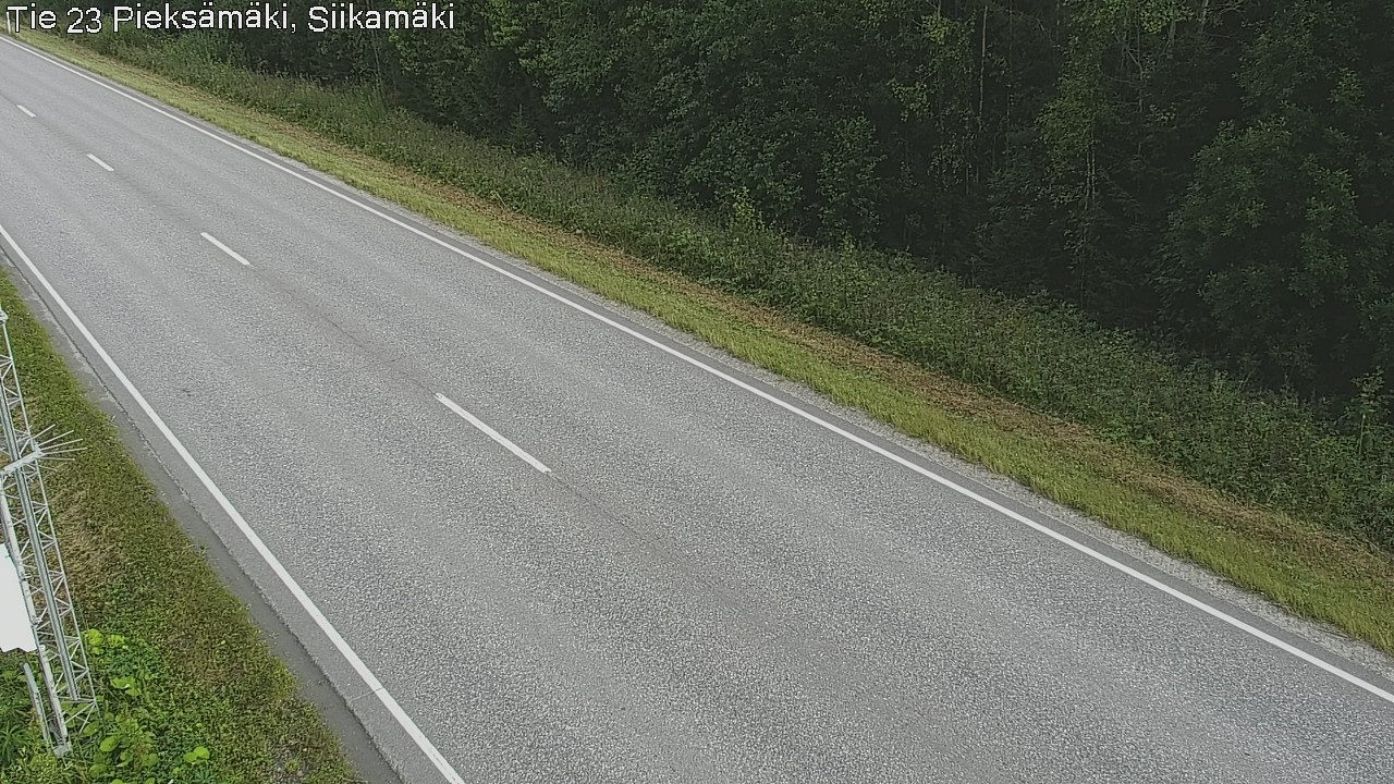Weather Camera Image Road 23 Pieksämäki, Siikamäki, Pieksämäki, Etelä-Savo