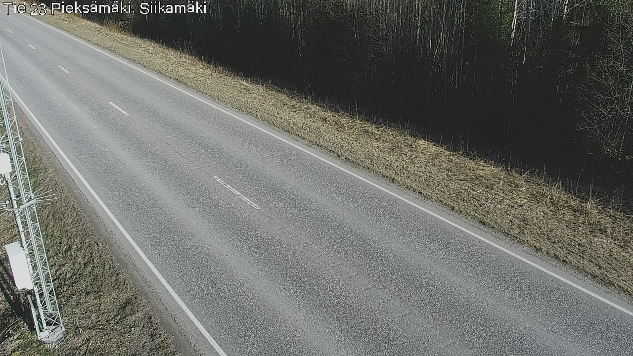 Weather Camera Image Road 23 Pieksämäki, Siikamäki, Pieksämäki, Etelä-Savo