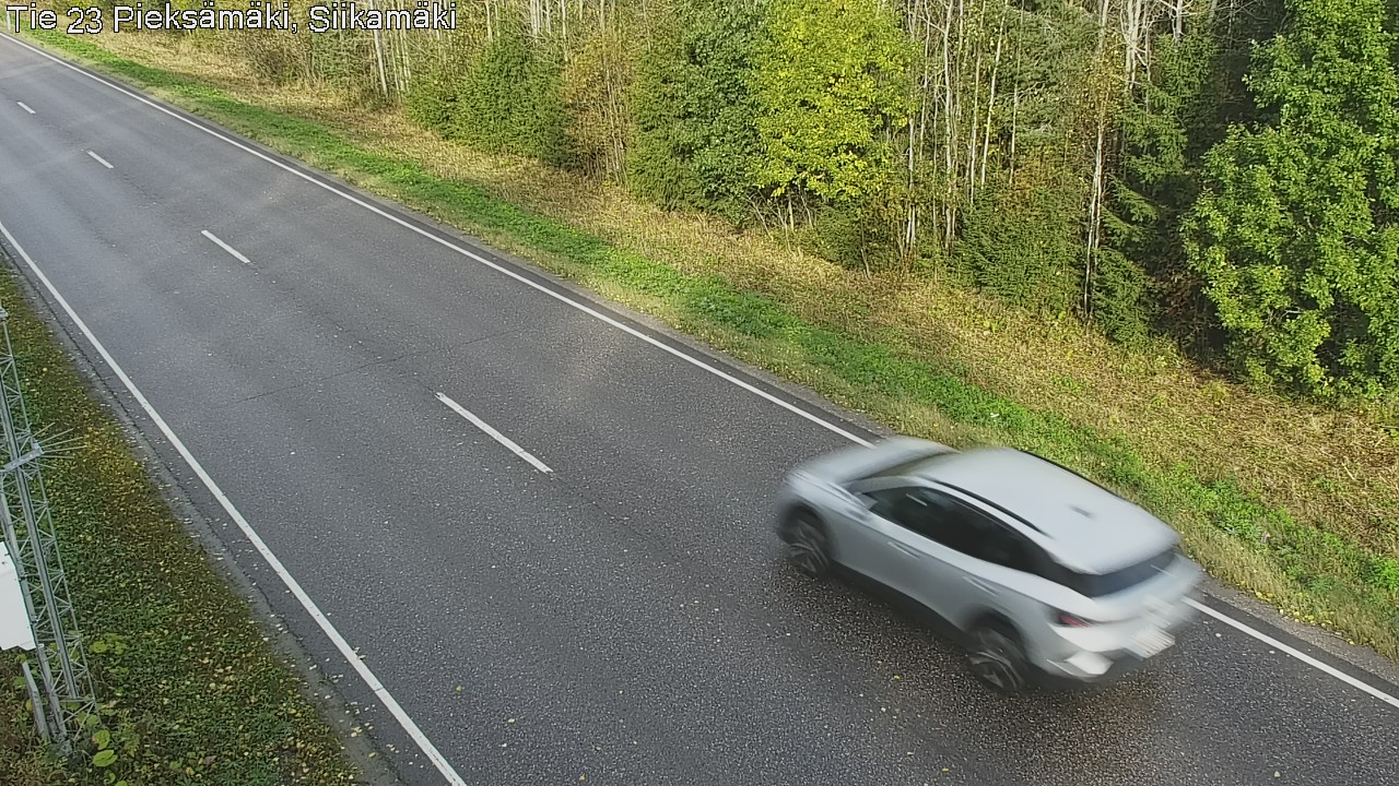 Weather Camera Image Road 23 Pieksämäki, Siikamäki, Pieksämäki, Etelä-Savo