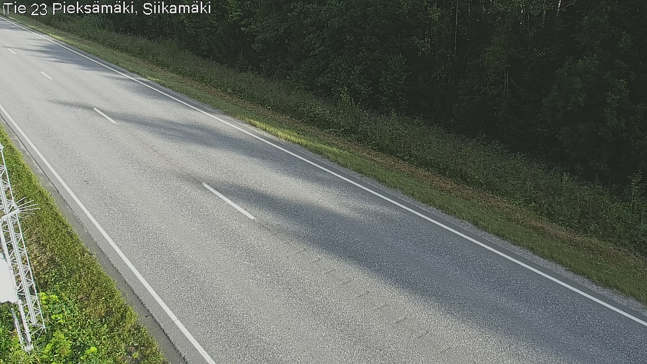Weather Camera Image Road 23 Pieksämäki, Siikamäki, Pieksämäki, Etelä-Savo