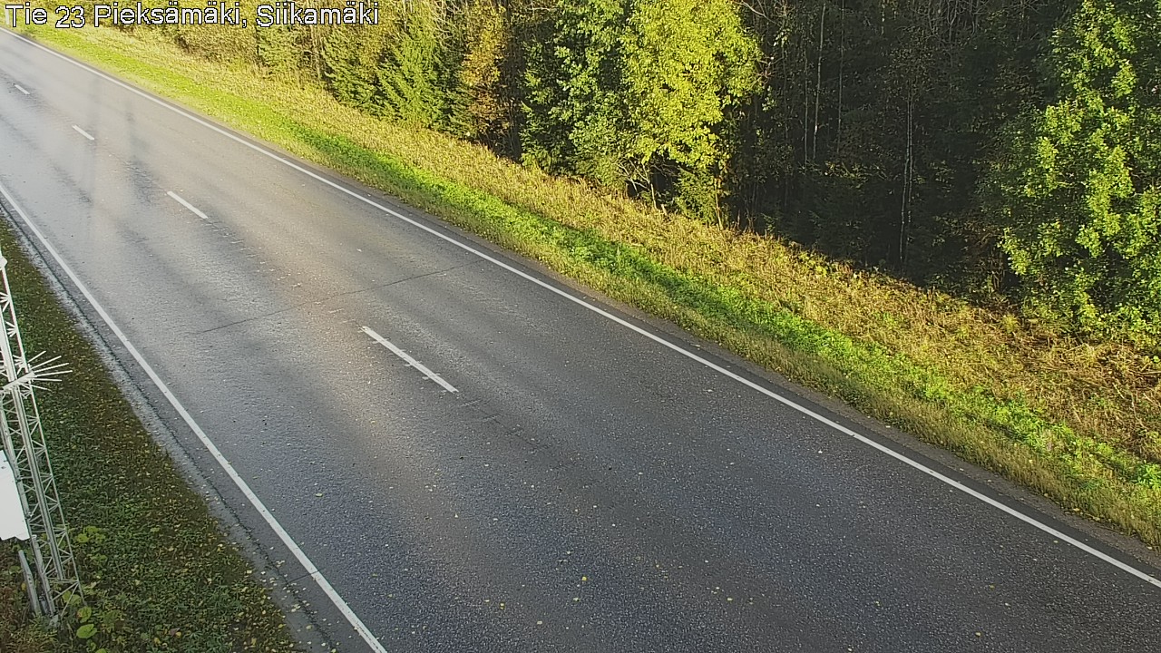 Weather Camera Image Road 23 Pieksämäki, Siikamäki, Pieksämäki, Etelä-Savo