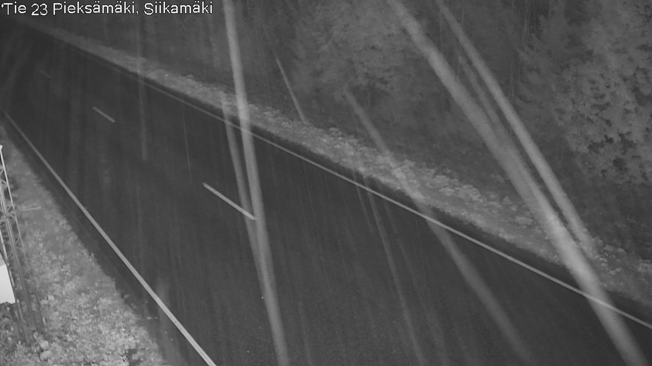 Weather Camera Image Road 23 Pieksämäki, Siikamäki, Pieksämäki, Etelä-Savo