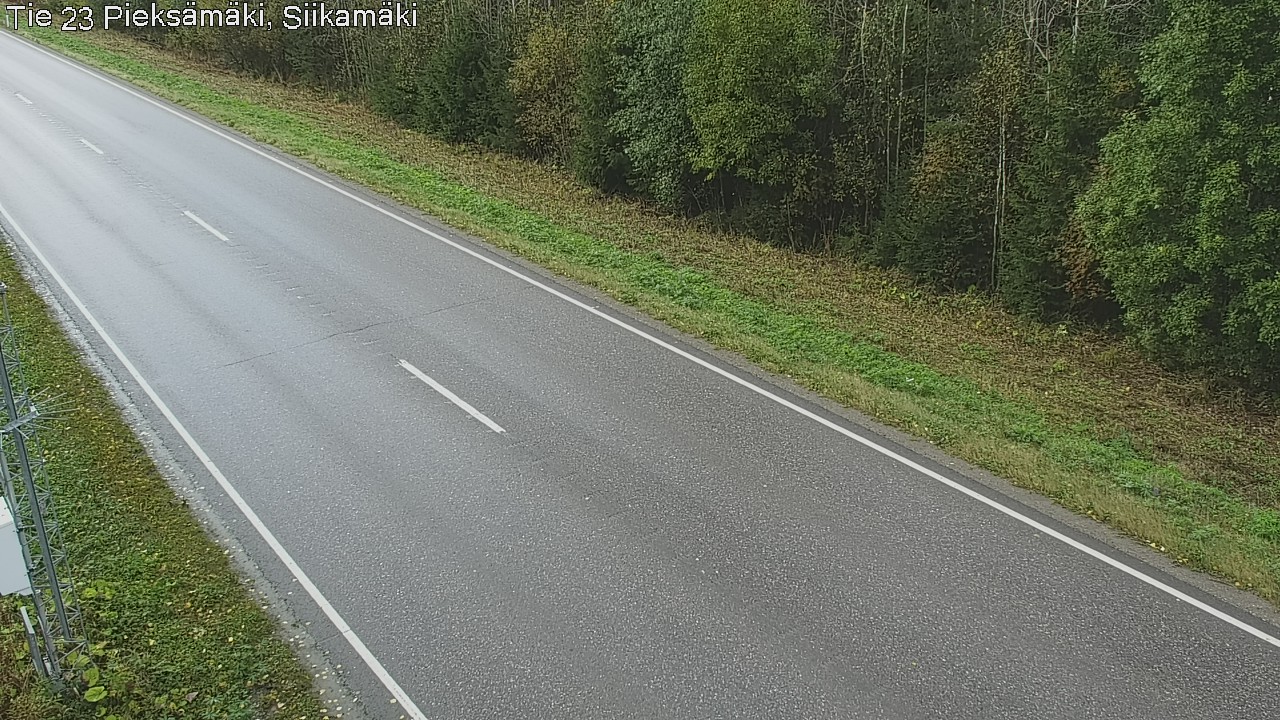 Weather Camera Image Road 23 Pieksämäki, Siikamäki, Pieksämäki, Etelä-Savo