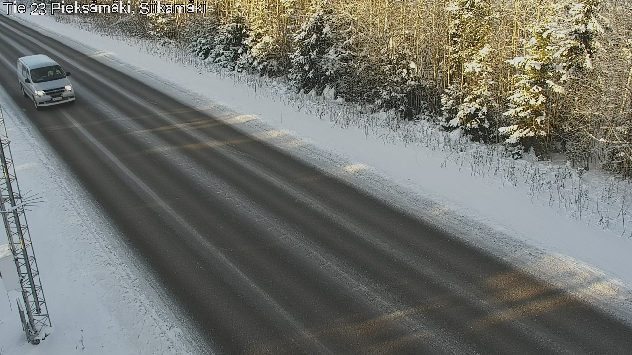 Weather Camera Image Road 23 Pieksämäki, Siikamäki, Pieksämäki, Etelä-Savo