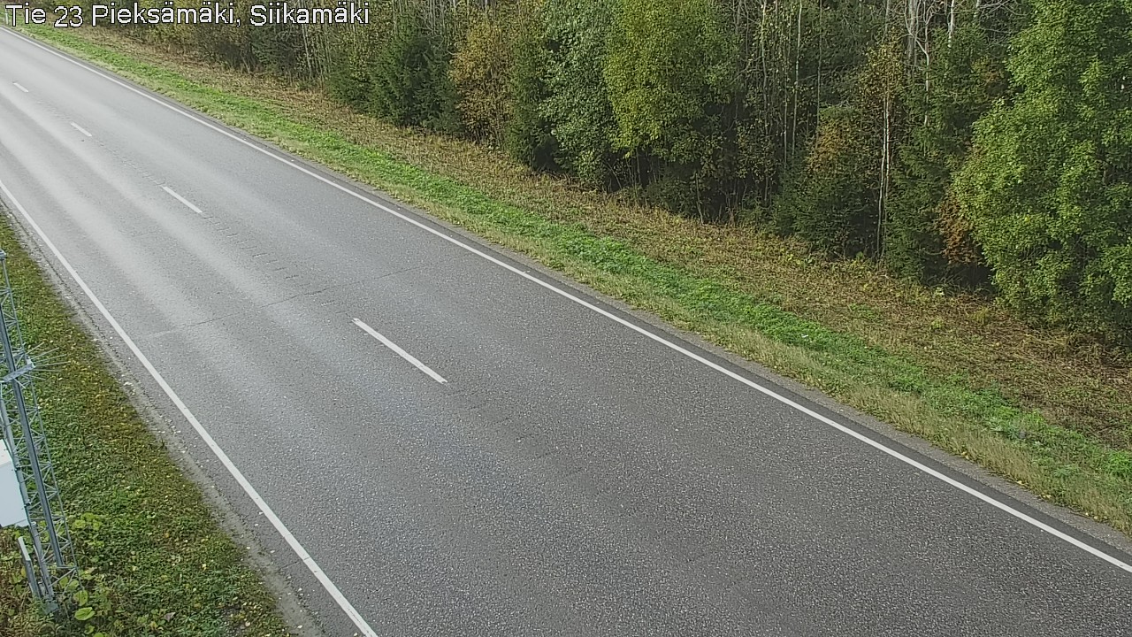 Weather Camera Image Road 23 Pieksämäki, Siikamäki, Pieksämäki, Etelä-Savo