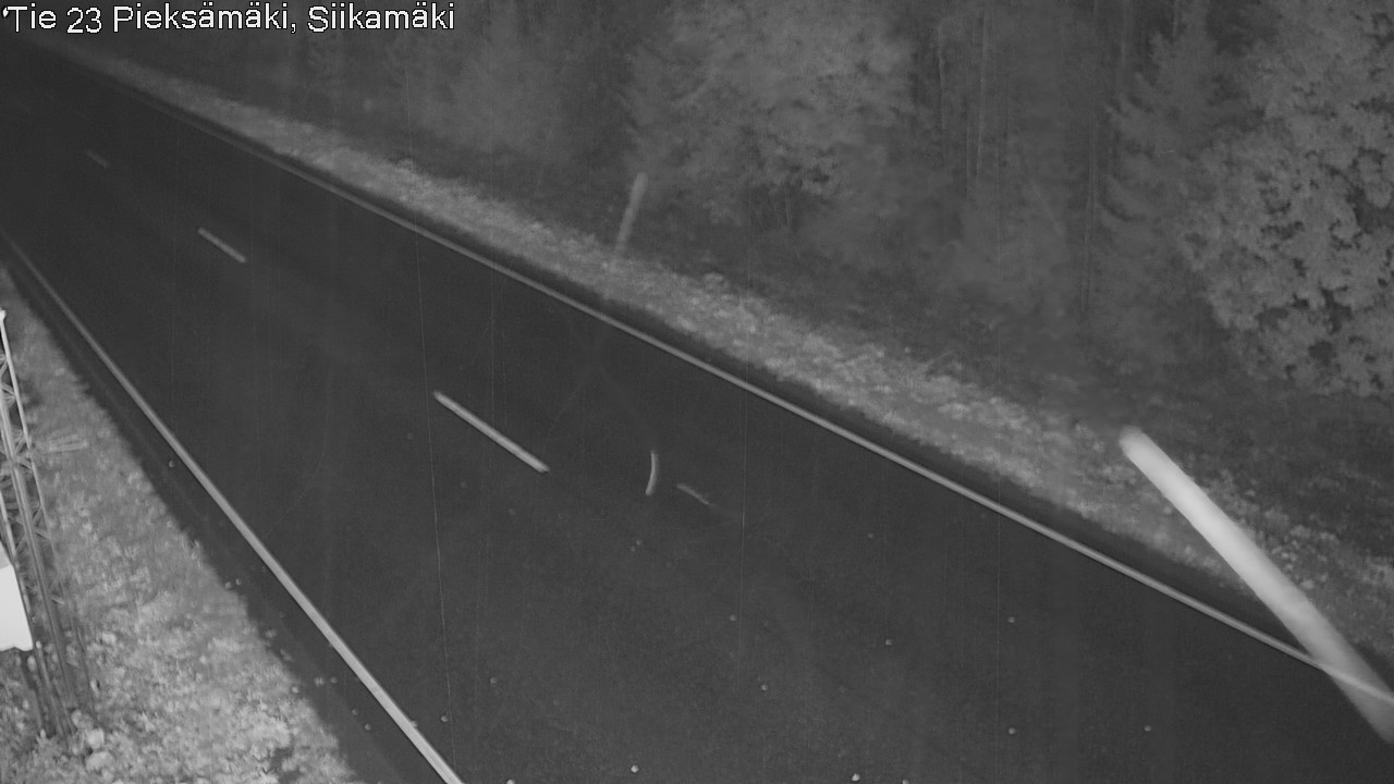Weather Camera Image Road 23 Pieksämäki, Siikamäki, Pieksämäki, Etelä-Savo