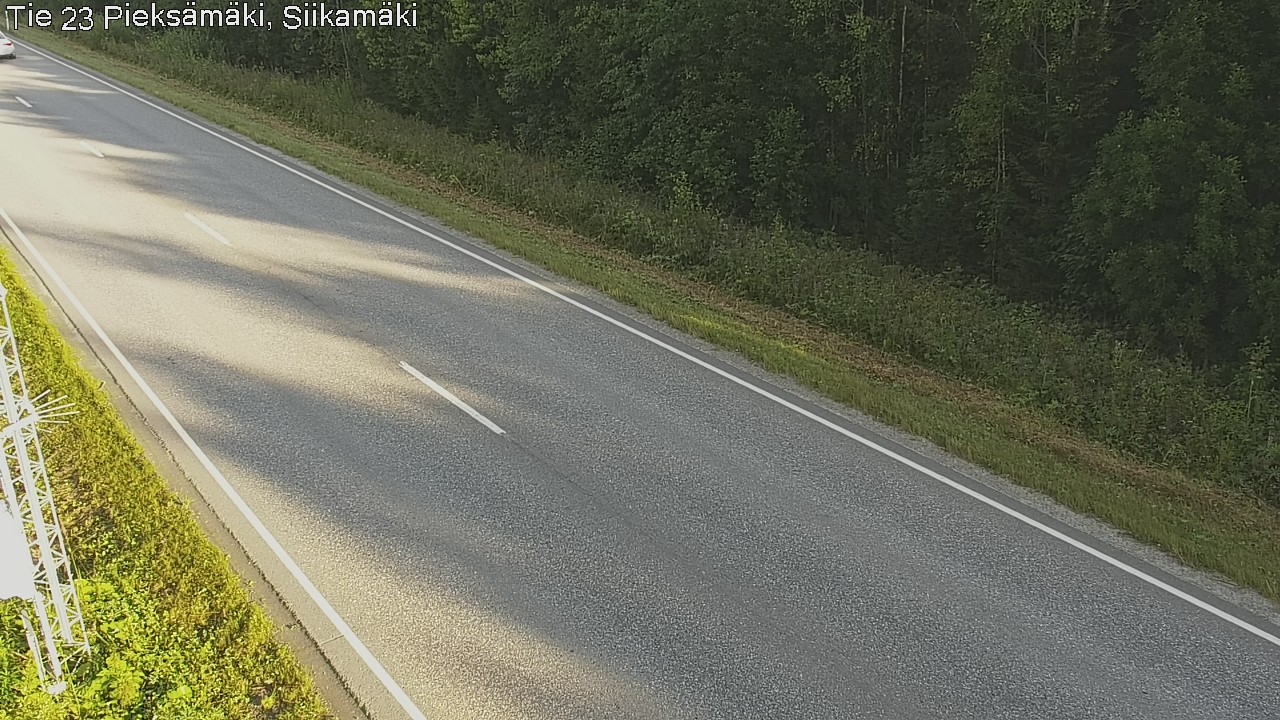 Weather Camera Image Road 23 Pieksämäki, Siikamäki, Pieksämäki, Etelä-Savo