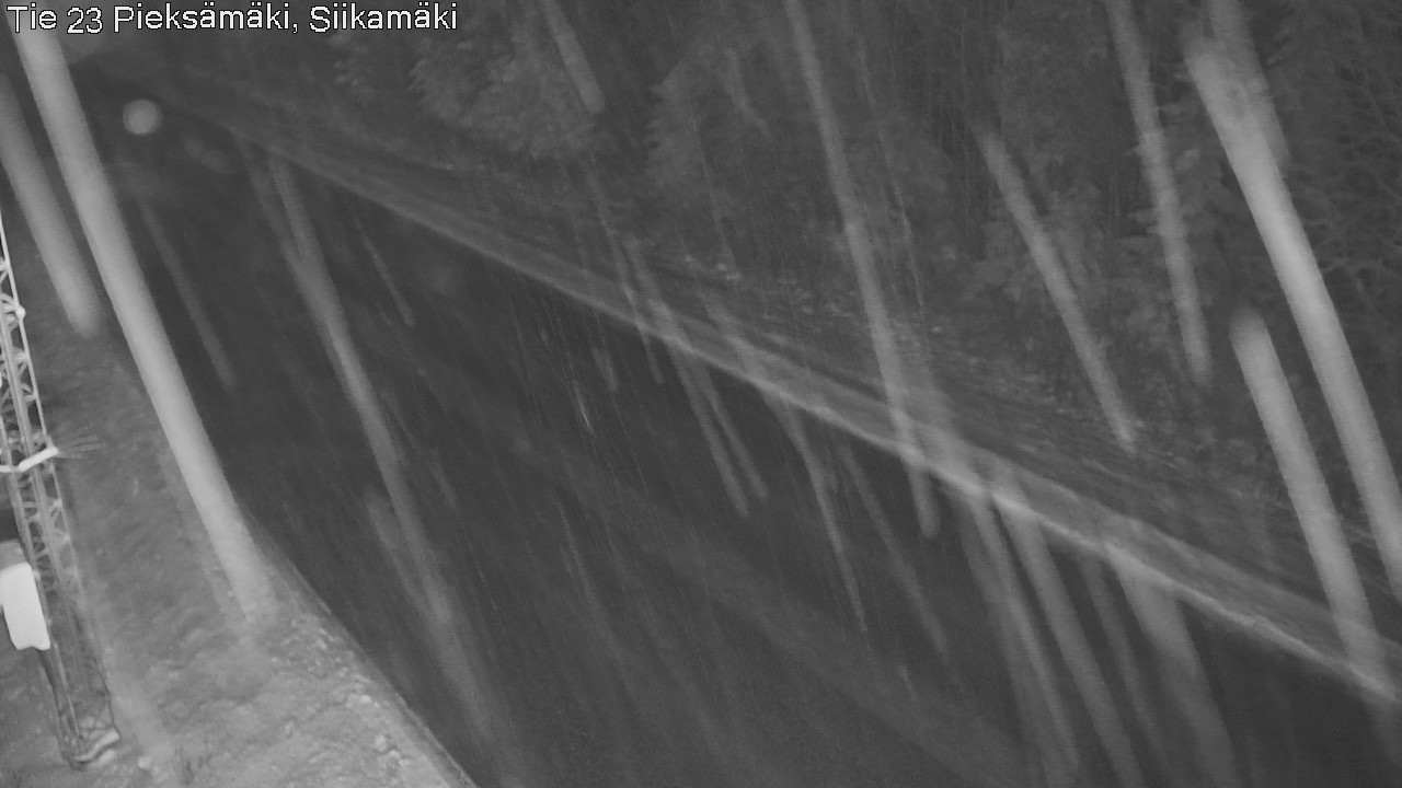 Weather Camera Image Väg 23 Pieksämäki, Siikamäki, Pieksämäki, Etelä-Savo