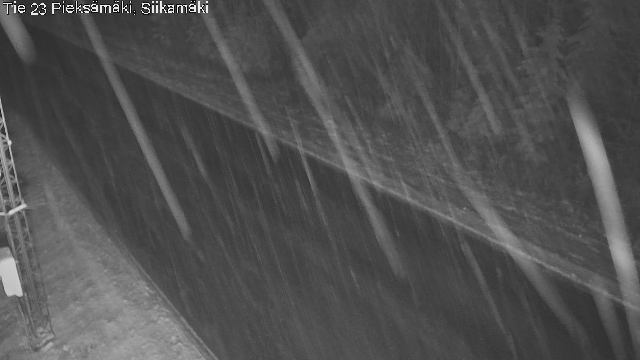 Weather Camera Image Väg 23 Pieksämäki, Siikamäki, Pieksämäki, Etelä-Savo