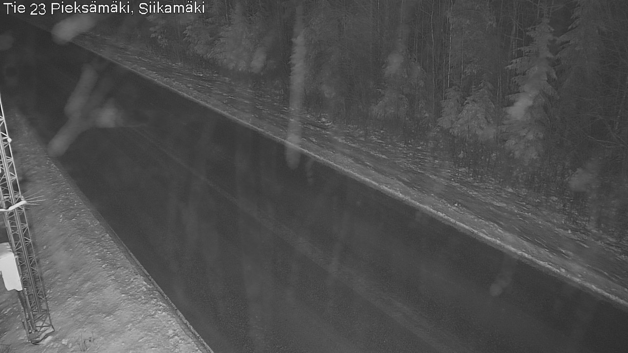 Weather Camera Image Väg 23 Pieksämäki, Siikamäki, Pieksämäki, Etelä-Savo