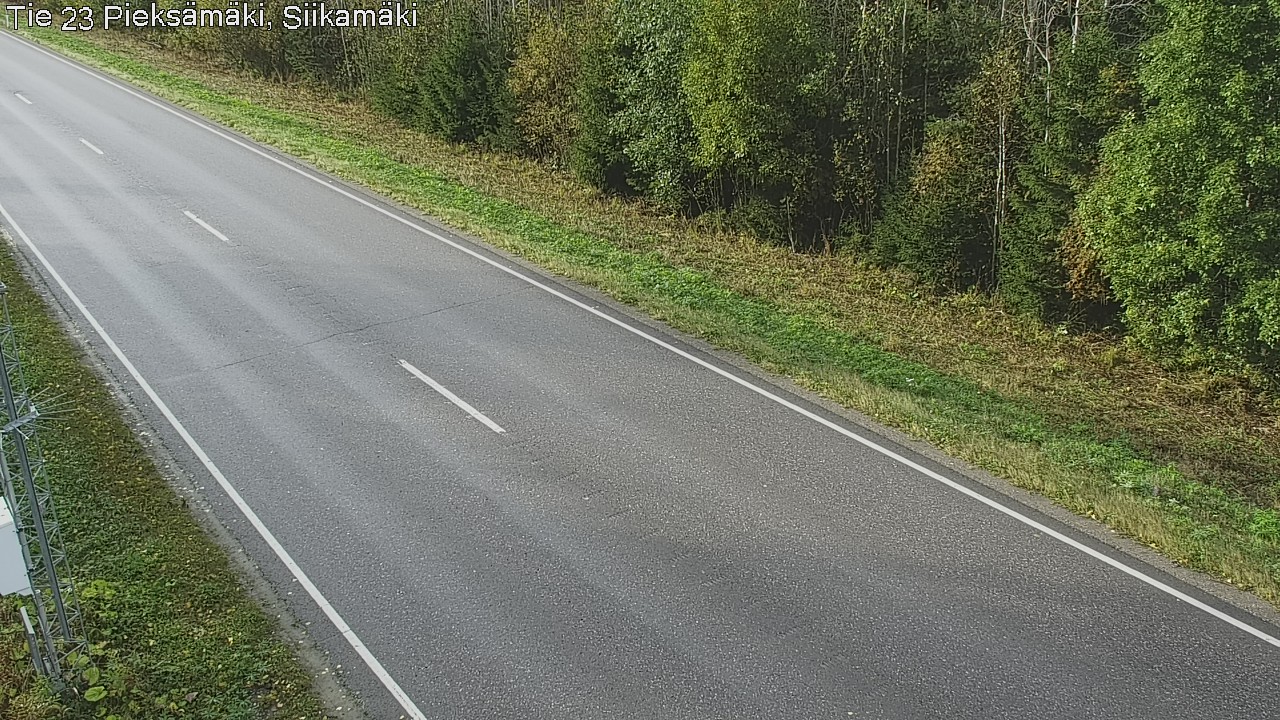 Weather Camera Image Road 23 Pieksämäki, Siikamäki, Pieksämäki, Etelä-Savo