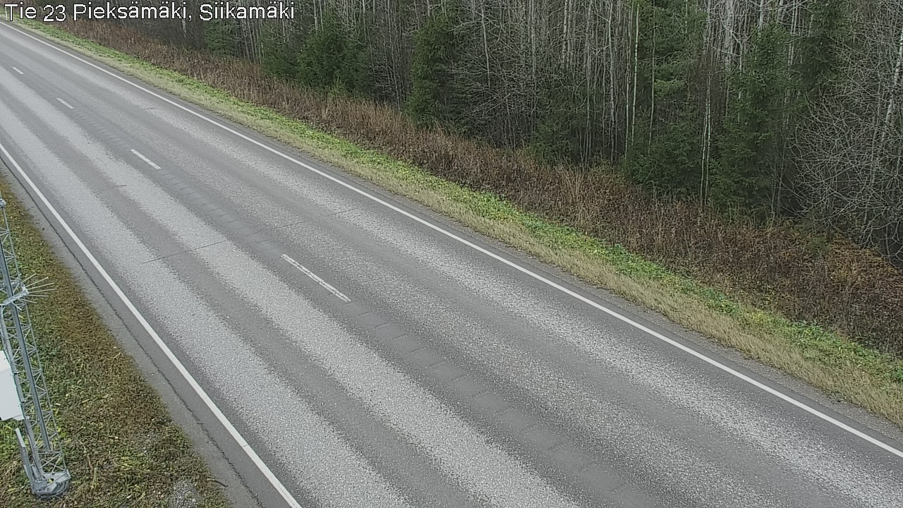 Weather Camera Image Road 23 Pieksämäki, Siikamäki, Pieksämäki, Etelä-Savo