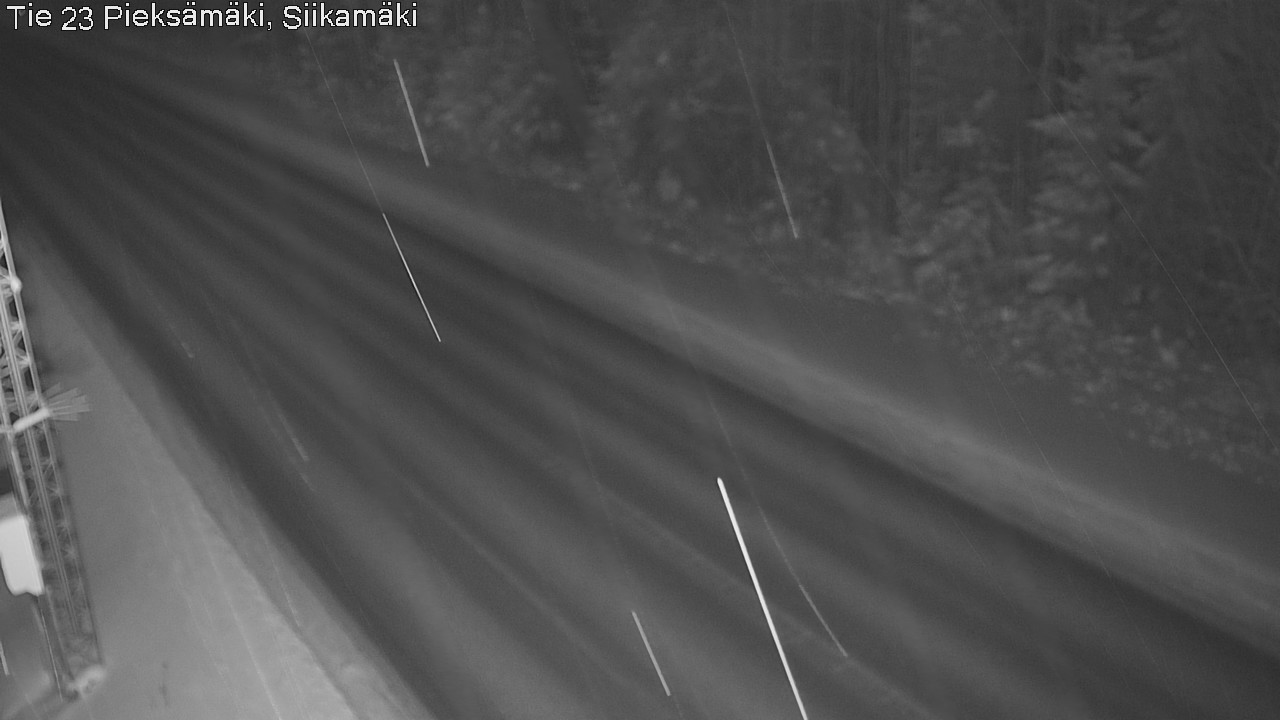 Weather Camera Image Väg 23 Pieksämäki, Siikamäki, Pieksämäki, Etelä-Savo