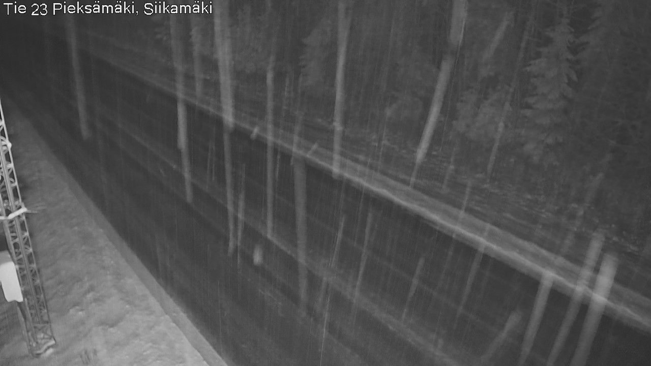 Weather Camera Image Väg 23 Pieksämäki, Siikamäki, Pieksämäki, Etelä-Savo