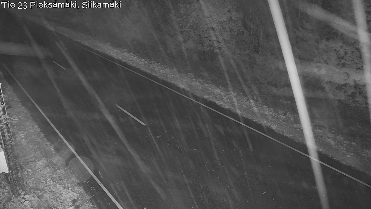 Weather Camera Image Road 23 Pieksämäki, Siikamäki, Pieksämäki, Etelä-Savo