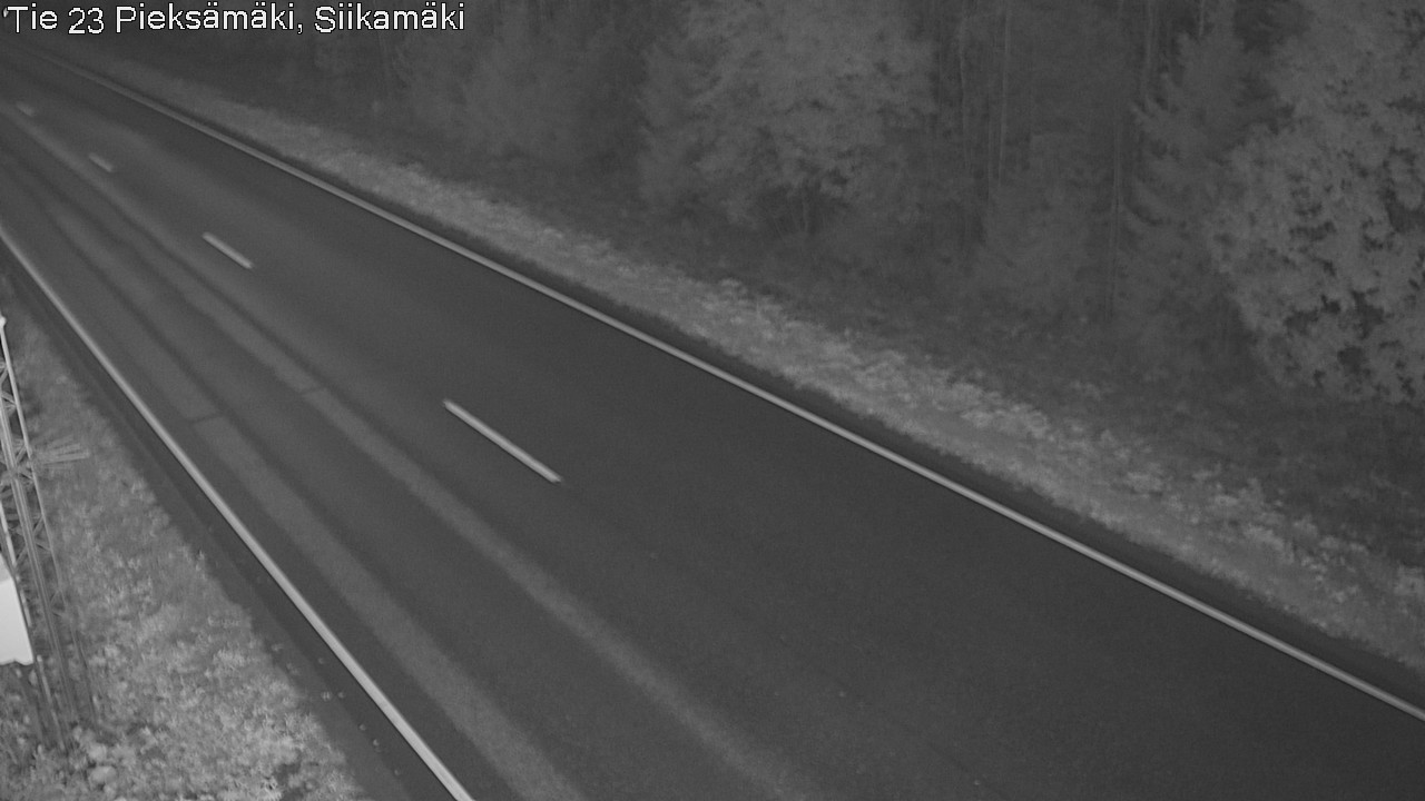 Weather Camera Image Road 23 Pieksämäki, Siikamäki, Pieksämäki, Etelä-Savo