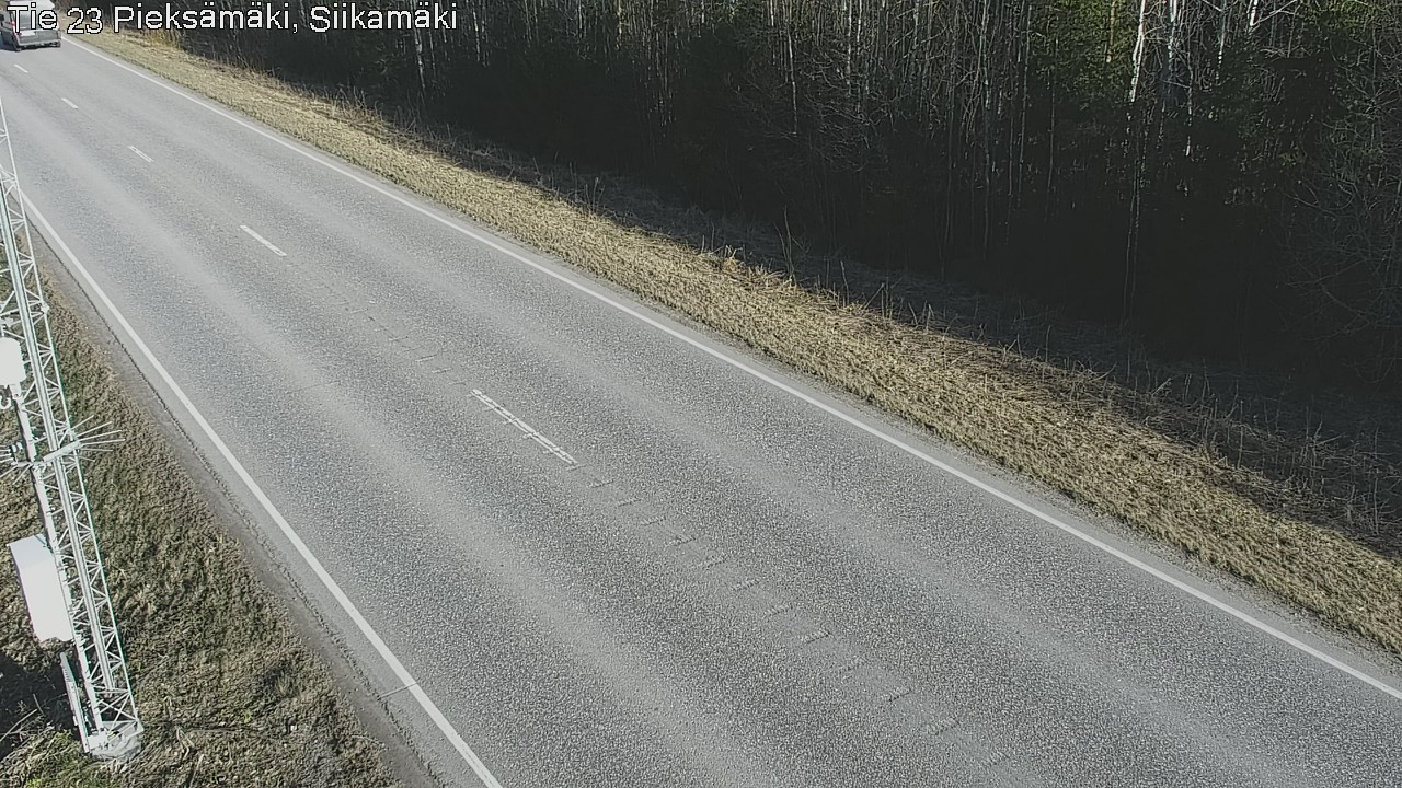 Weather Camera Image Road 23 Pieksämäki, Siikamäki, Pieksämäki, Etelä-Savo